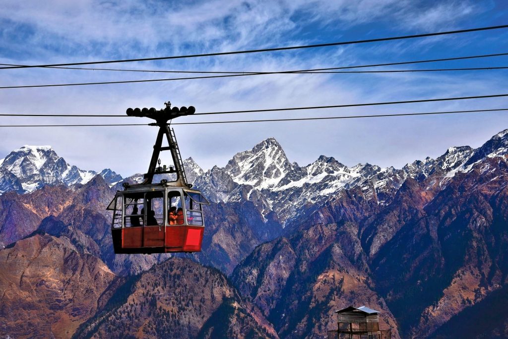 Nainital Ropeway or the Cable Car Ride is the most popular tourist attraction in the city of Nainital and touted as one of the fastest ropeways in the country. The aerial ropeway connects Mallital to the Snow viewpoint- from the base to a height of 2270 meters.