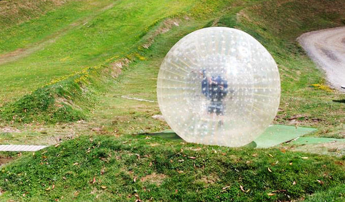  Zorbing is available throughout the year and is a prime attraction of the region for people looking to have a riveting experience.