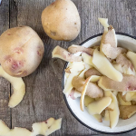 Amazing benefits of potato peel, white hair will disappear.