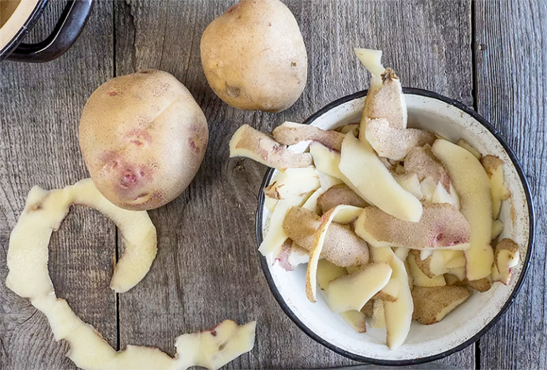 Amazing benefits of potato peel, white hair will disappear..know how to apply