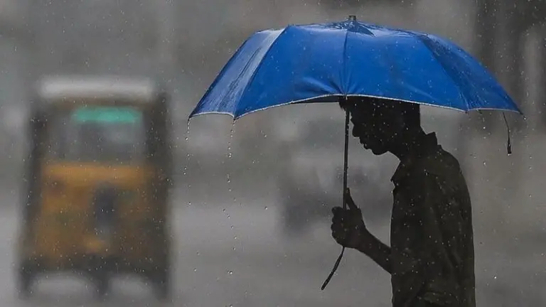 Unexpected rain in Northern region of India