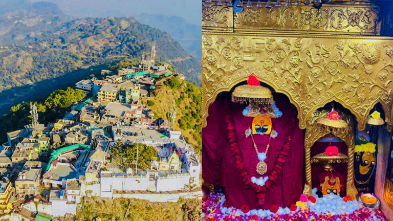 Unique faith was seen in Naina Devi temple, a group of 150 devotees from Punjab reached the court of the mother by bowing down on their stomachs