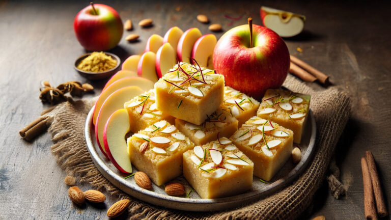 Apple Kalakand Recipe: Make delicious Apple Kalakand at home