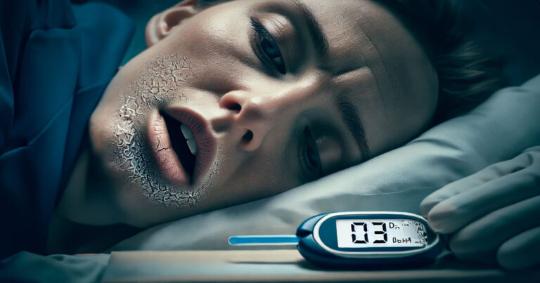 Dry mouth at night: A possible sign of diabetes