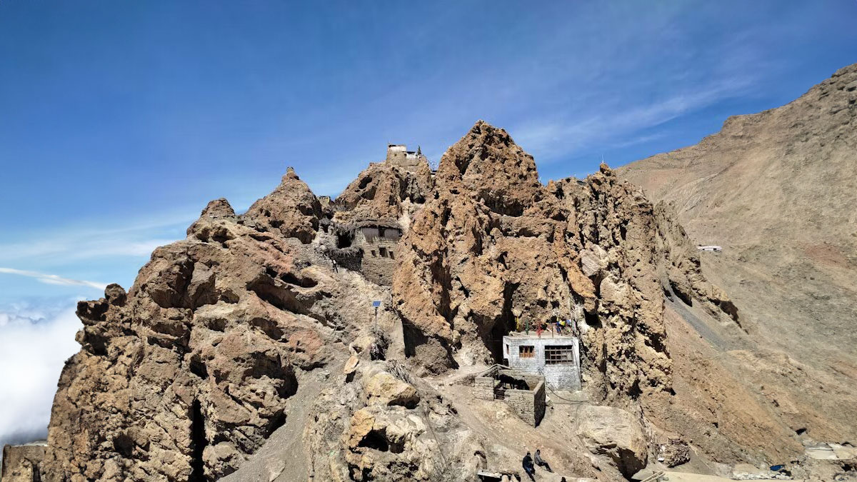 Dhankar Monastery, Sichling-Dhankhar Gompa, Dhankhar, Himachal Pradesh, India