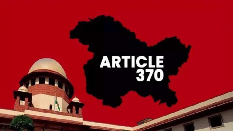 Article 370: A historic step