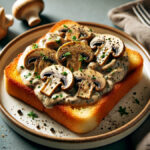 creamy mushroom toast recipe