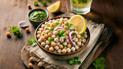 White Chickpea Snack Recipe