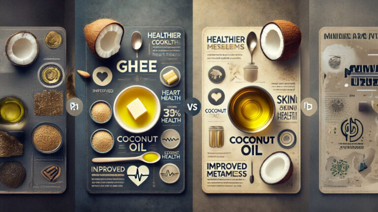 Ghee Or Coconut Oil: Which Is The Healthier Choice For Cooking?